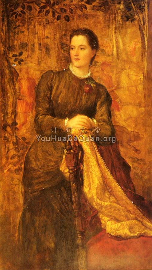 The Honourable Mary Baring - 乔治·费德里科·沃茨